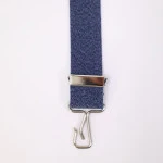 Bretels 3 Sterke Haken | Denim Blauw | www.pietkoopmans.nl