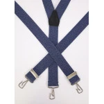 Bretels 3 Sterke Haken | Denim Blauw | www.pietkoopmans.nl