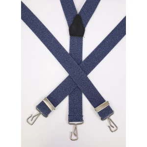 Bretels 3 Sterke Haken | Denim Blauw