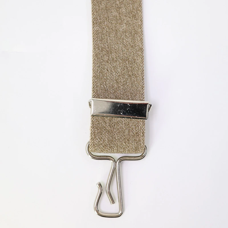 Bretels 3 Sterke Haken | Denim Beige | www.pietkoopmans.nl