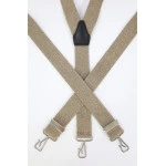 Bretels 3 Sterke Haken | Denim Beige | www.pietkoopmans.nl