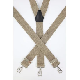 Bretels 3 Sterke Haken | Denim Beige