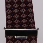 Bretels | Bordeaux Blok Print |www.pietkoopmans.nl