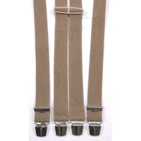 Bretels | Beige Jeans Look