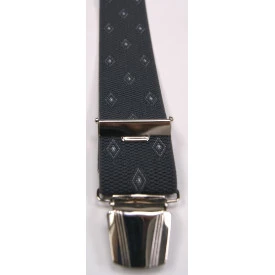 Bretels | Antraciet Print
