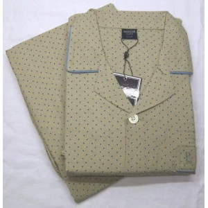 Robson Pyjama Flanel | Beige