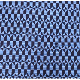 Schiesser Shortama | Blauw Marine Print