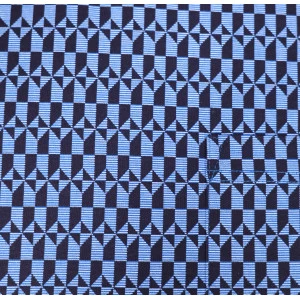 Schiesser Shortama | Blauw Marine Print