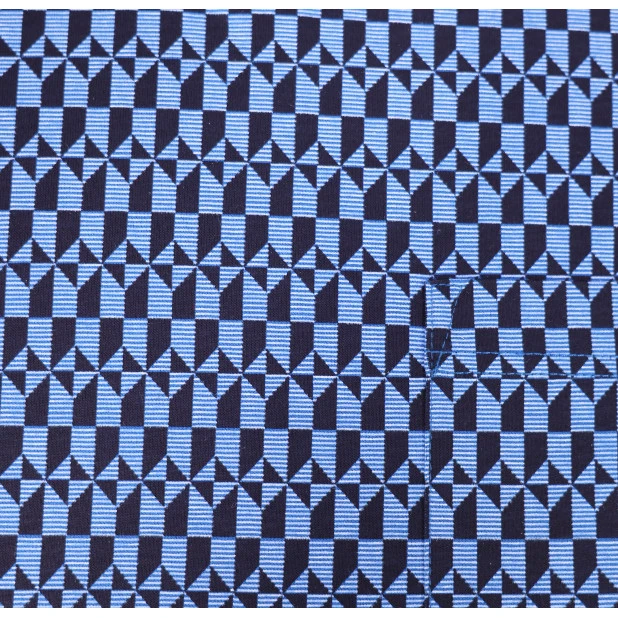 Schiesser Shortama | Blauw Marine Print | www.pietkoopmans.nl