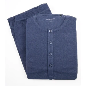 Seidensticker Pyjama Ronde Hals | Blauw