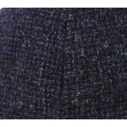 Stetson Texas Flatcap | Zwart Blauw