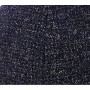 Stetson Texas Flatcap | Zwart Blauw
