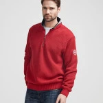 Holebrook Classic Trui | Windblocker Rood | www.pietkoopmans.nl