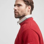 Holebrook Classic Trui | Windblocker Rood | www.pietkoopmans.nl