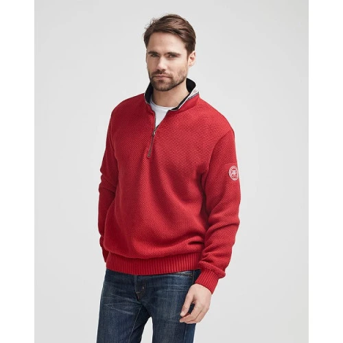 Holebrook Classic Trui | Windblocker Rood | www.pietkoopmans.nl