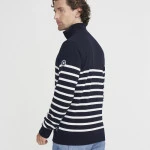 Holebrook Stellan Windblocker Trui | Navy Wit Gestreept | www.pietkoopmans.nl