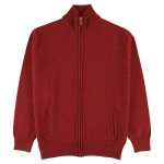Osborne Vest Lamswol | Rood | www.pietkoopmans.nl