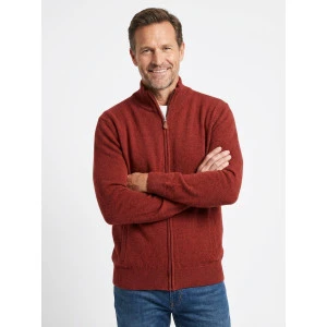 Osborne Vest Lamswol | Rood