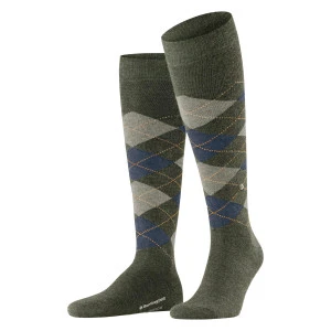 Burlington Kniekousen  | Olive Melange