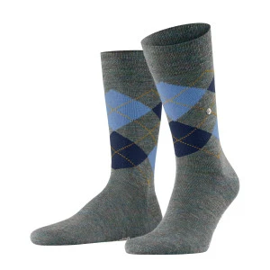 Burlington Edinburgh Sokken | Cornflower Blue
