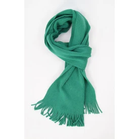 Tricot Shawl Wol | Groen 