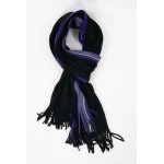 Tricot Shawl | Zwart Lila | www.pietkoopmans.nl