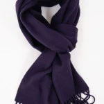 Shawl Geweven | Aubergine | www.pietkoopmans.nl