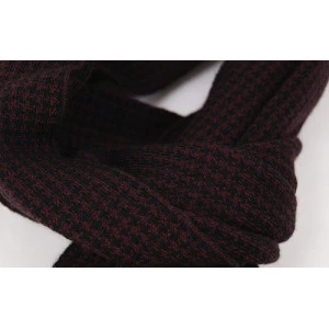 Shawl Tricot Gebreid | Pied Du Poule