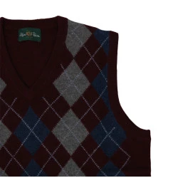 Alan Paine Spencer Rockley | Bordo Argyle Ruit