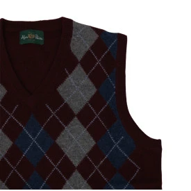 Alan Paine Spencer Rockley | Bordo Argyle Ruit