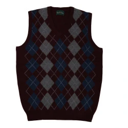 Alan Paine Spencer Rockley | Bordo Argyle Ruit