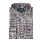 Alan Paine Overhemd Flanel | Groen Bruin Geruit| www.pietkoopmans.nl