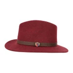 Alan Paine Fedora Hoed | Ruby | www.pietkoopmans.nl
