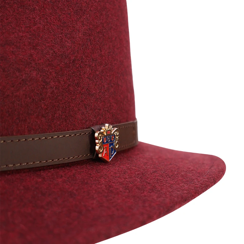 Alan Paine Fedora Hoed | Ruby | www.pietkoopmans.nl