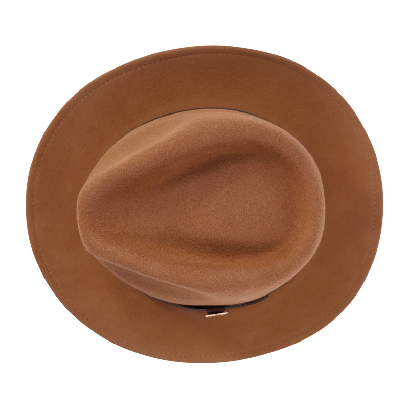 Alan Paine Fedora Hoed | Camel | www.pietkoopmans.nl