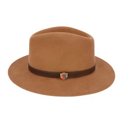 Alan Paine Fedora Hoed | Camel