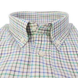 Alan Pain Overhemd Flanel | Groen Geruit