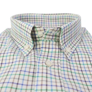 Alan Paine Overhemd Flanel | Groen Geruit