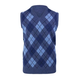 Alan Paine Spencer | Jeans Blauw Argyle Ruit