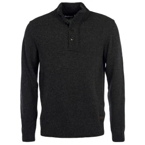 Barbour Lamswol Troye Trui | Antraciet