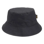Barbour Bucket Waxhoed | Zwart | www.pietkoopmans.nl