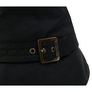 Barbour Bucket Waxhoed Gesp | Zwart  