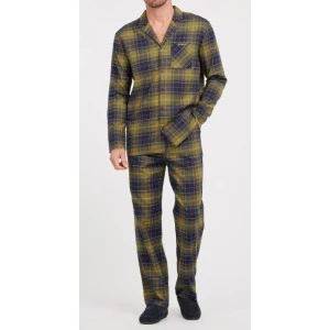 Barbour Flanel Pyjama | Olijf Tartan