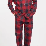 Barbour Flanel Pyjama | Rode  Tartan | www.pietkoopmans.nl