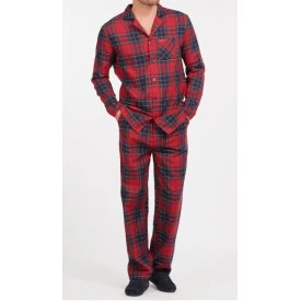 Barbour Flanel Pyjama | Rode Tartan