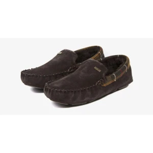 Barbour Luxe Pantoffel | Suede Brown