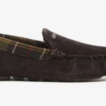 Barbour Luxe Pantoffel | Suede Brown | www.pietkoopmans.nl