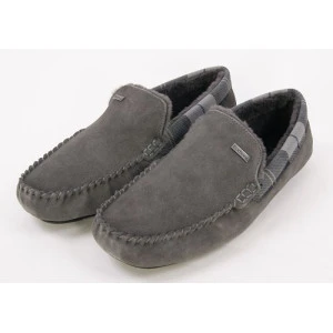 Barbour Luxe Pantoffel | Suede Grey