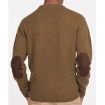 Barbour Lamswol Sweater | Willow Green | www.pietkoopmans.nl