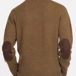 Barbour Lamswol Sweater | Willow Green | www.pietkoopmans.nl